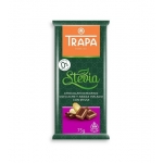 Czekolada mleczna crunchy ze stewią 75 g Trapa